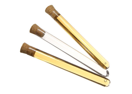 Tubos de ensaio inferiores redondos do vidro de Borosilicate dos Pyrex 18mm