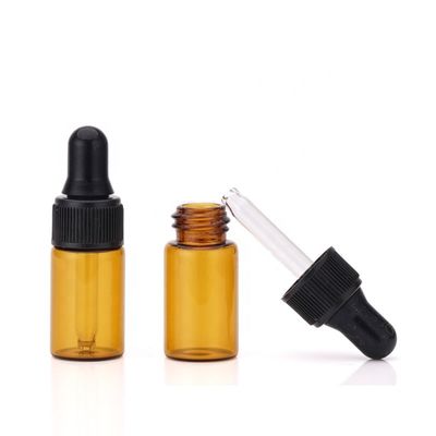 Conta-gotas de vidro do tubo de ensaio do gel de silicone