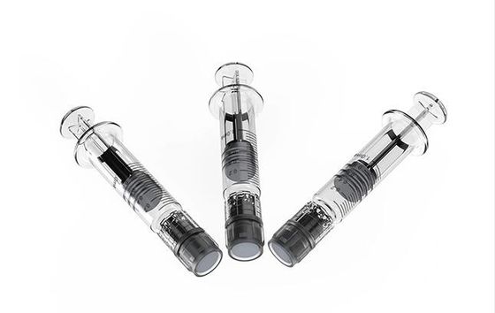 Seringa hialurónica preenchida Pyrex do vidro de Borosilicate