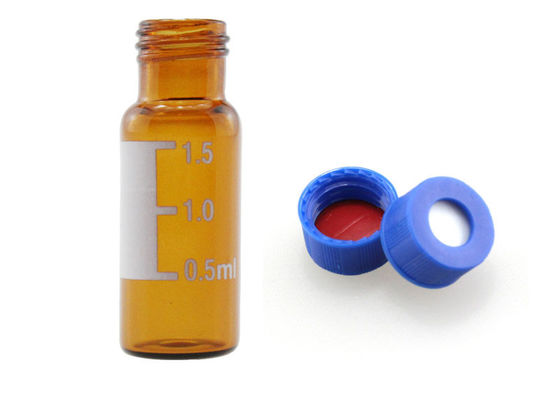pescoço de enchimento fácil LCMS largo Vial Septa da medicina líquida de 6mm