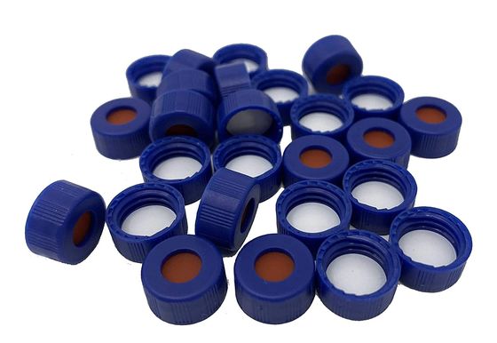 Garrafa hidráulica 13mm Vial Septa vermelho do laboratório do soro da amostra