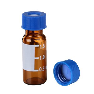 A linha curto PP 9 milímetros cortou pre septos do tubo de ensaio 1.5ml