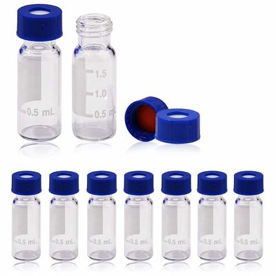 ABS seguro 9mm Vial Septa do parafuso do polipropileno do selo