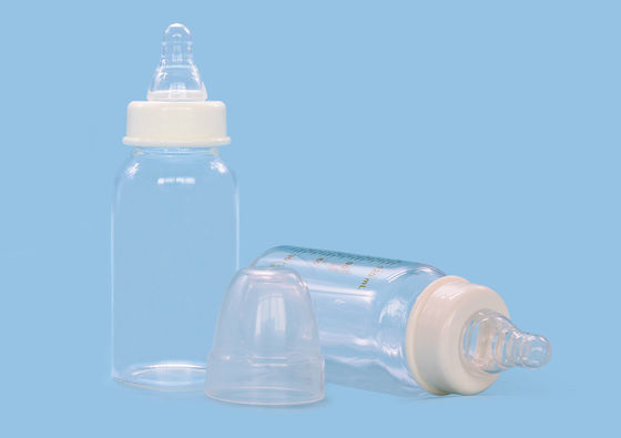 Garrafa de bebê livre química do GV do aperto fácil redondo manual 160ml