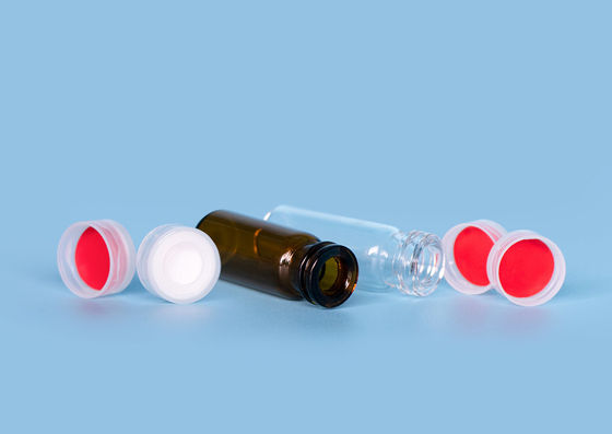 O laboratório tampou os tubos de ensaio de vidro da amostra do mostruário automático 11mm