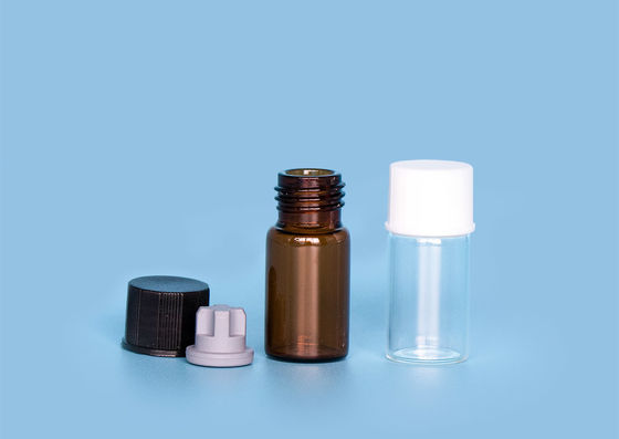 Tubos de ensaio de vidro farmacêuticos transparentes da medicina ISO4001 10ml