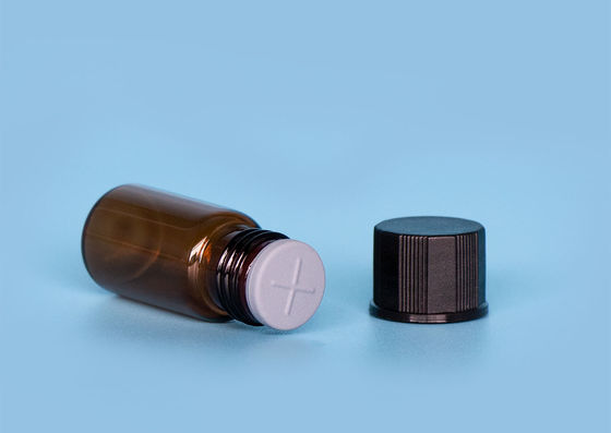 Tubos de ensaio de vidro da injeção líquida de Brown Depyrogenated 50ml da medicina