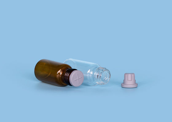 Produto químico composto tubos de ensaio de vidro da amostra de 2 onças 60ml