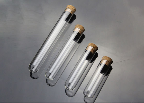 Tubos de ensaio recarregávéis médicos do vidro de Borosilicate Boro3.3