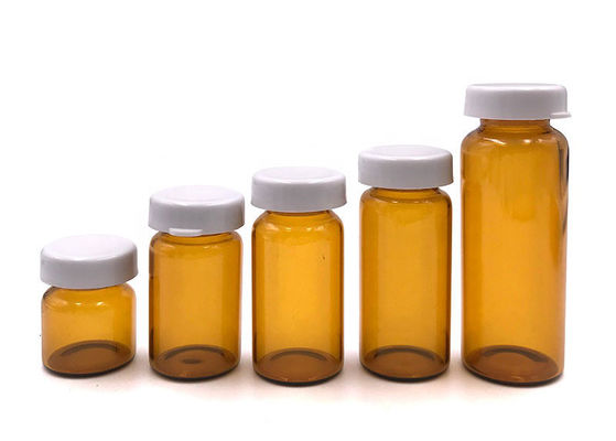 Garrafa de vidro magro dos antibióticos YBB 10ml da medicina de 24x45mm